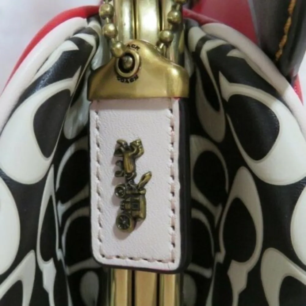 COACH Limited Edition w DISNEY 50TH ANNIVERSARY Mickey Mouse Leather…NWT - Picture 12 of 12